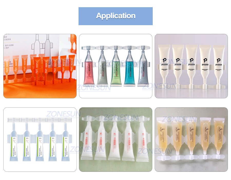 Application of Monodose Strip Tube Filling Sealing Machine