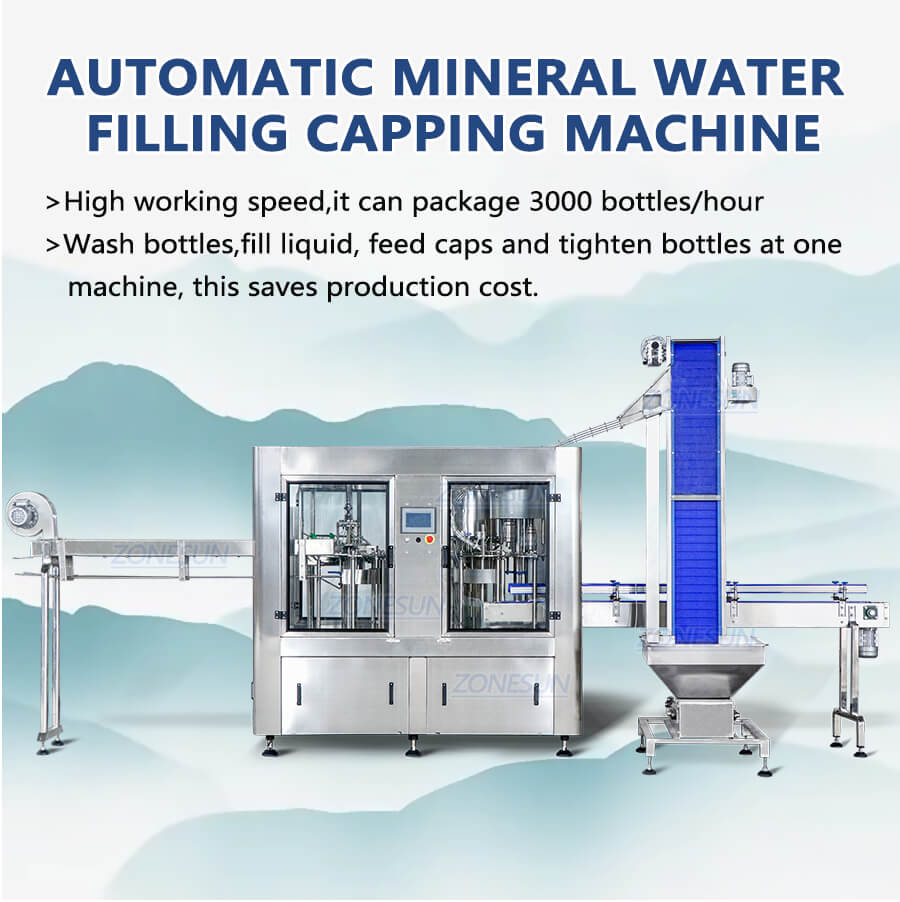 pet bottle filling capping machine