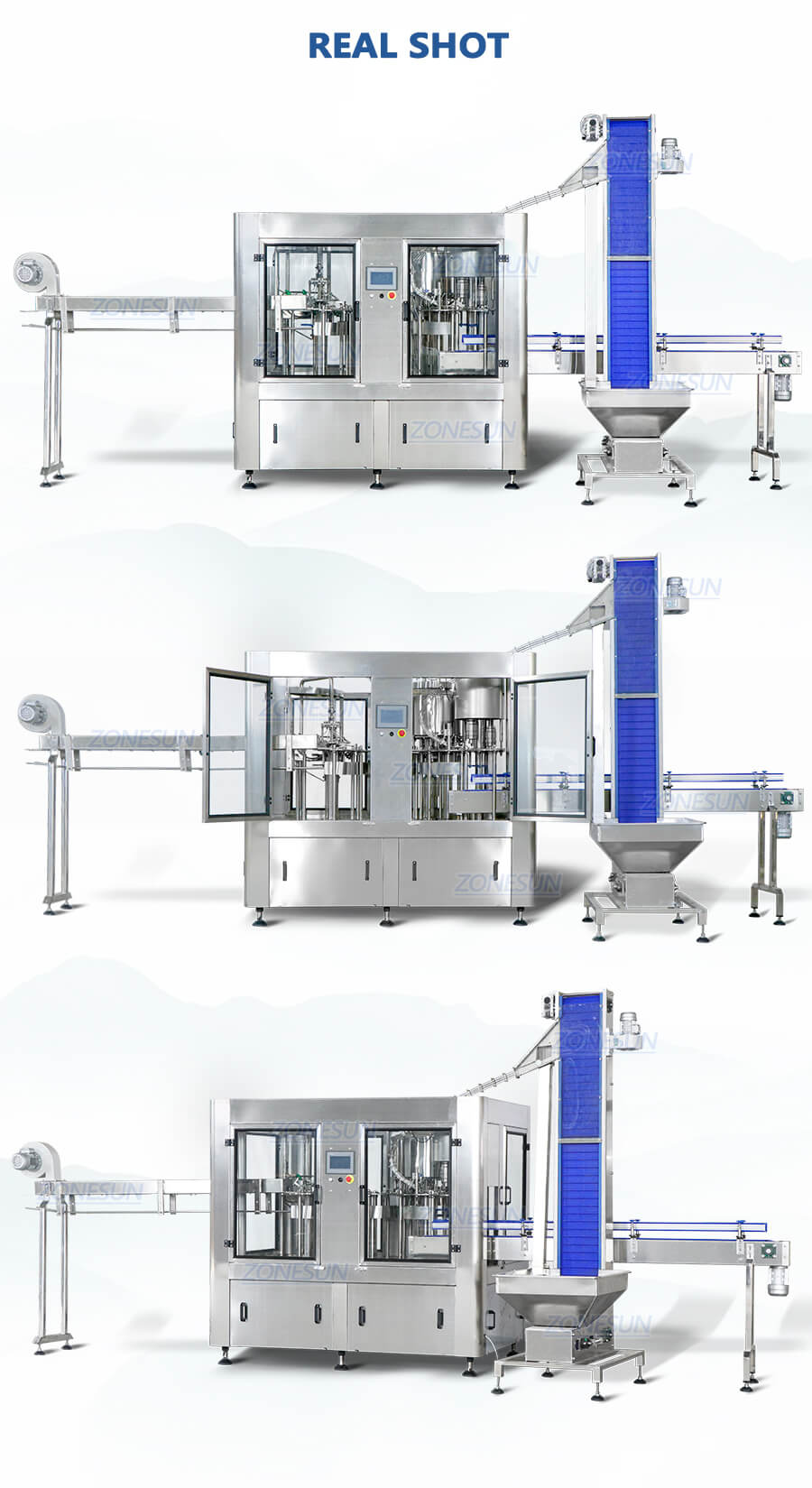 Máquina de embalagem de garrafas de água para animais de estimação