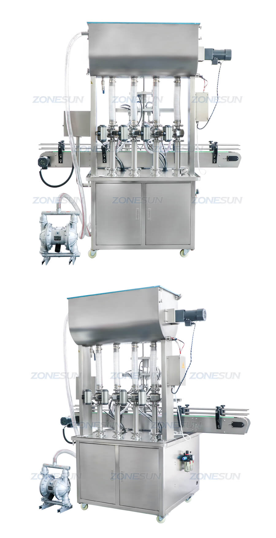 Piston Pump Paste Filling Machine