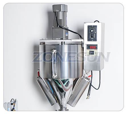 Hopper of Paste Filling Machine With Mixer Heater