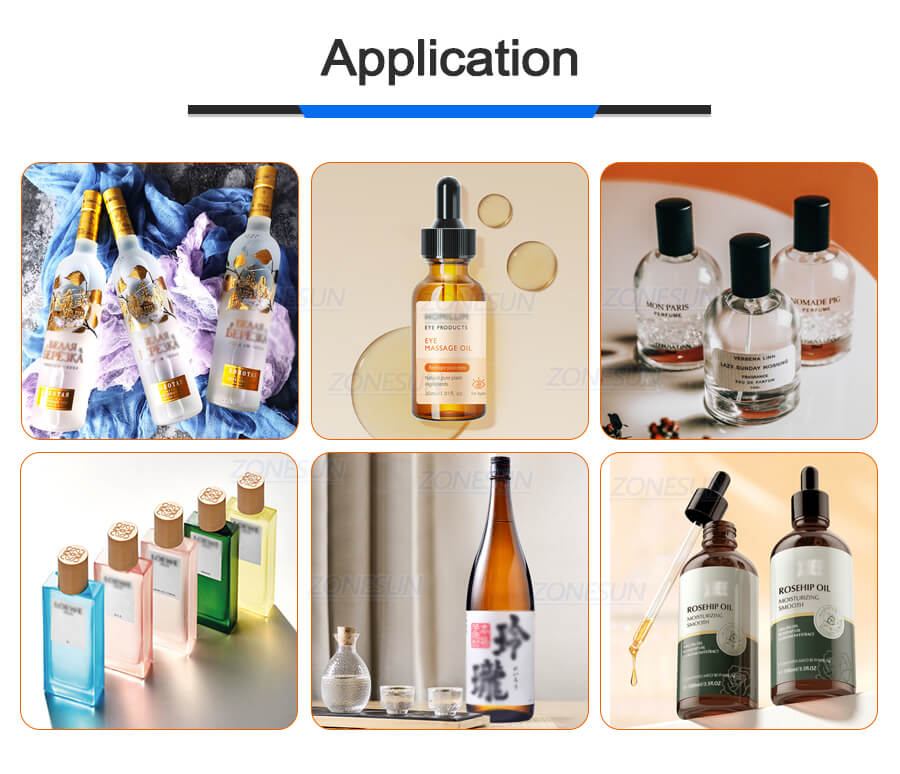 Application de l'équipement de filtrage des parfums