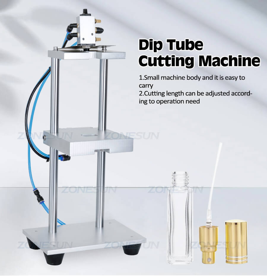 Perfume Dip Tube Cutting Machine
