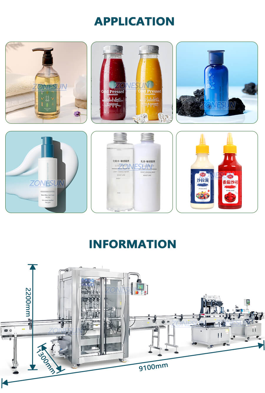 application of piston pump paste filling line