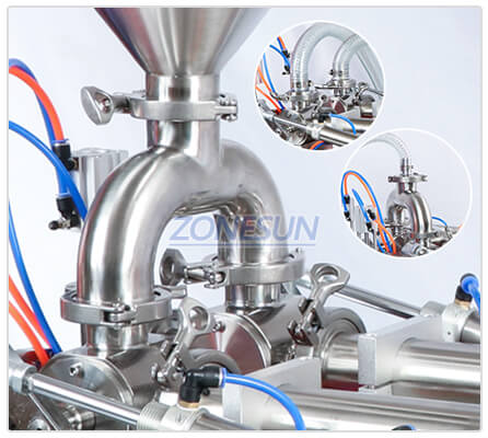 Details of ZS-GY2 Piston Pump Filling Machine