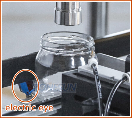 Ochiul electric al mașinii de umplere automată a pulberii