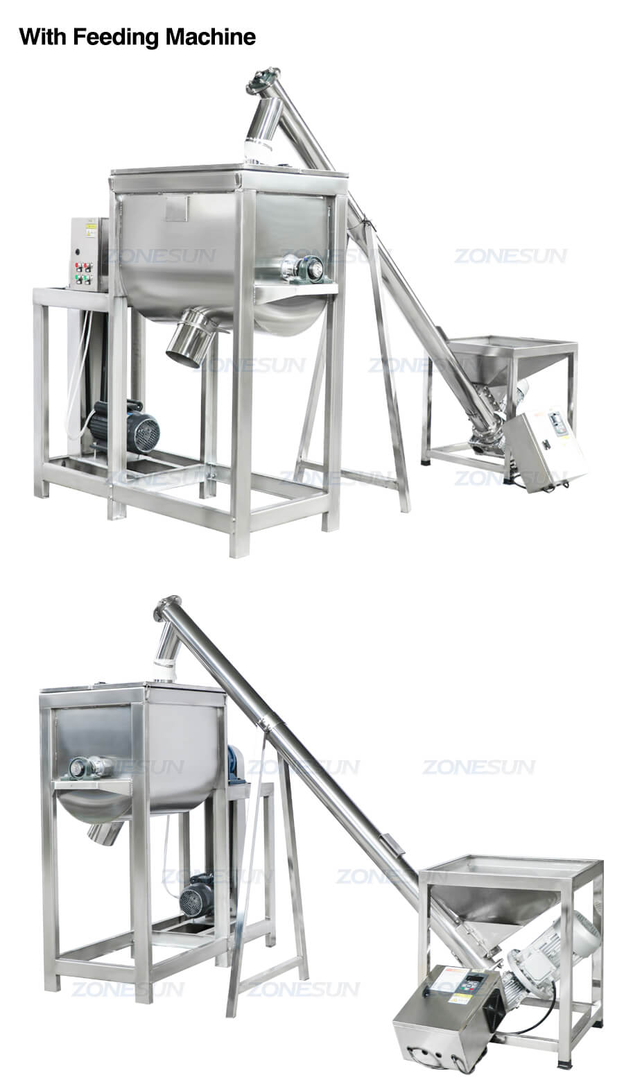 Máquina de mistura com misturador