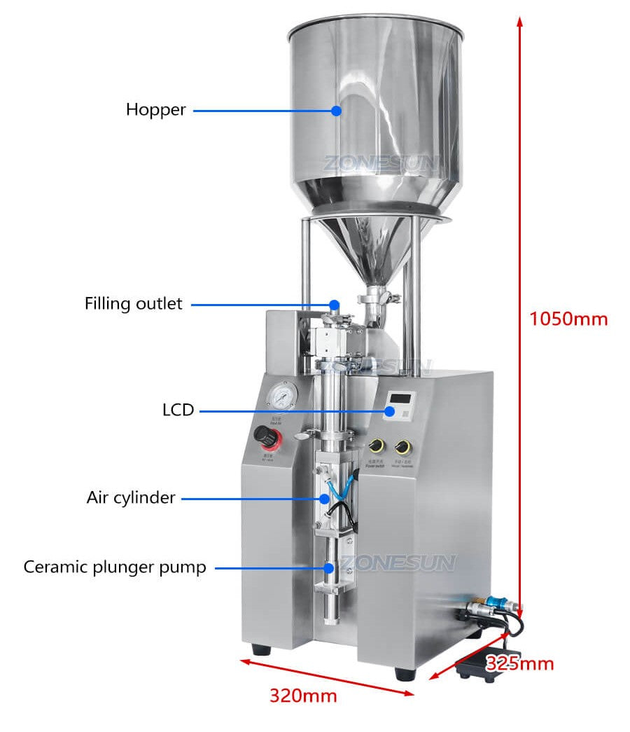 Detalhes da máquina de enchimento de seringas pré -cheias