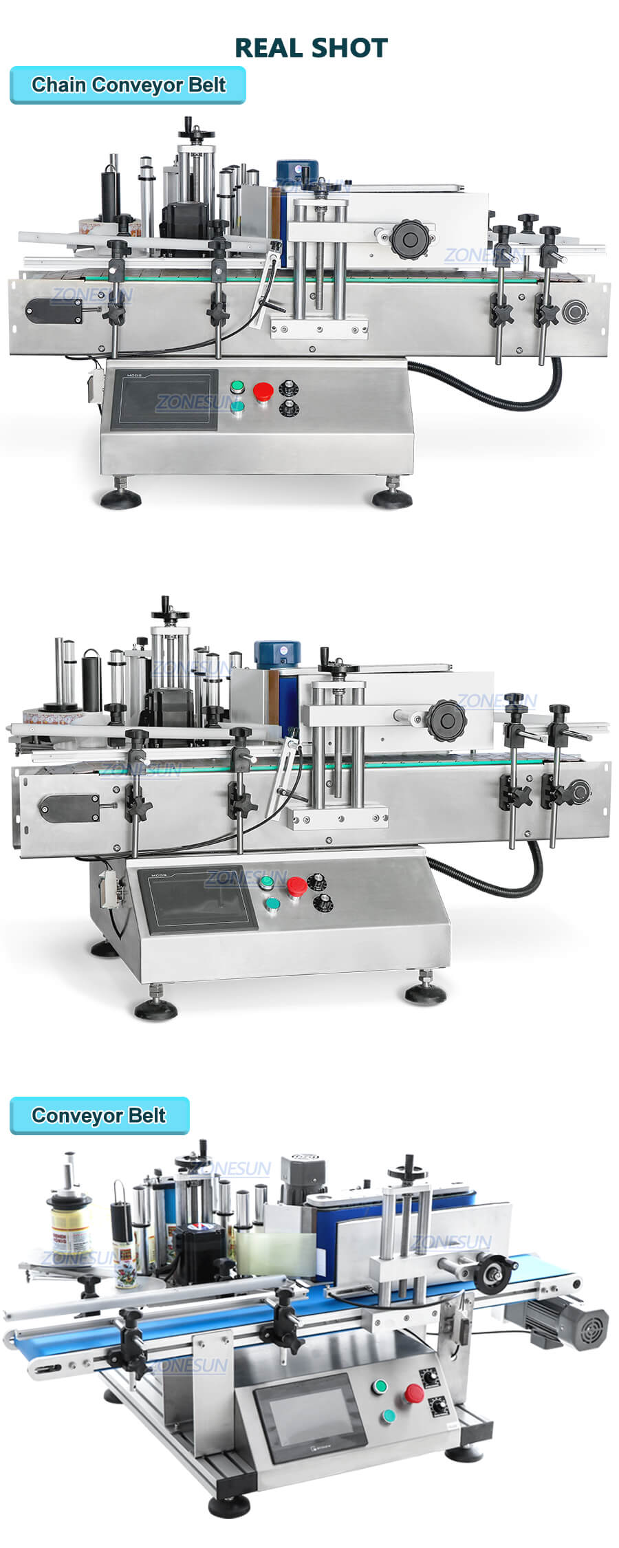 Round Bottle Labeling Machine For Essential Oil