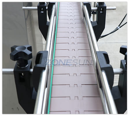 Conveyor Belt of Servo Motor Paste Filling Machine With Conveyor