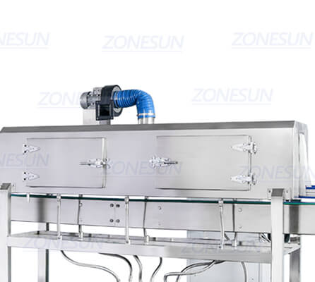 Heat Tunnel of Small Bottle Filling Capping Shrink Sleeve Labeling Machine