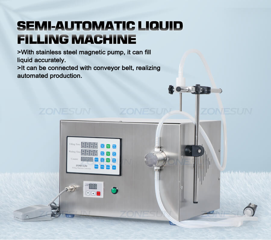 Magnetic Pump Filling Machine For Ink