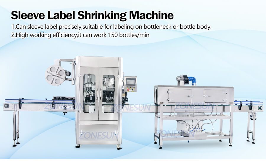 Sleeve Label Shrinking Machine