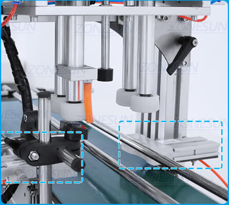 Capping Structure of Small Bottle Cap Tightening Machine