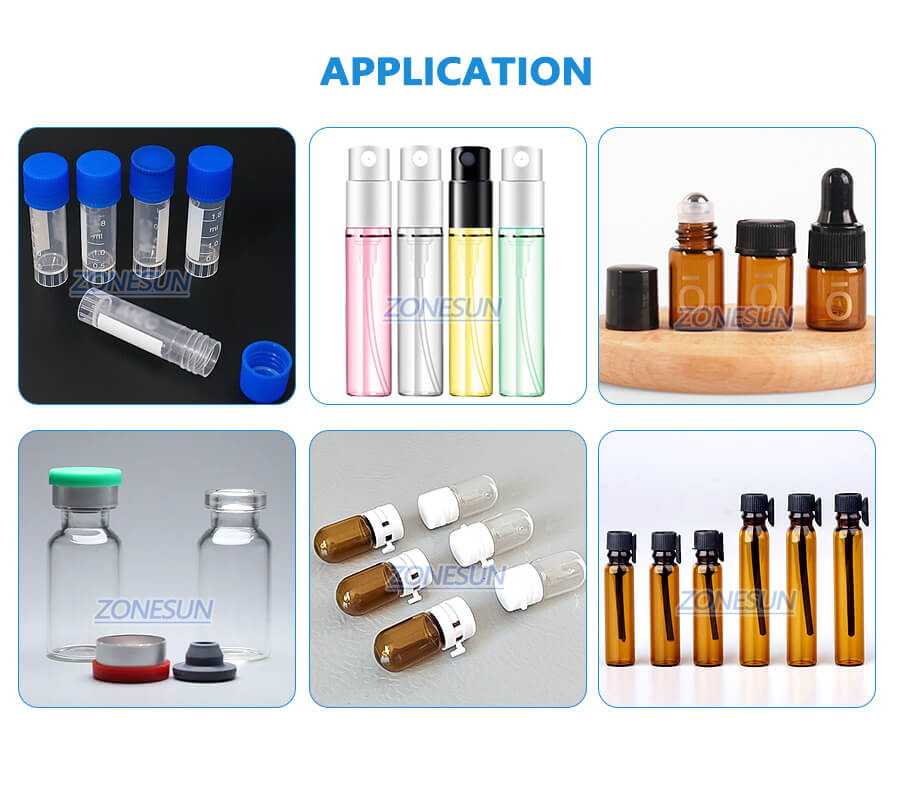 Application of Small Glass Vial Filling Machine