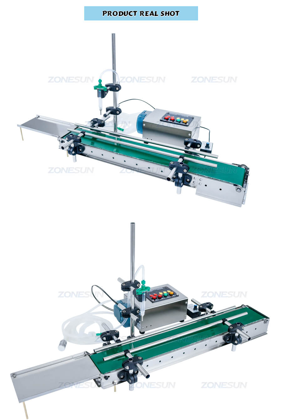 Petite machine à remplissage de liquide de pompe péristaltique