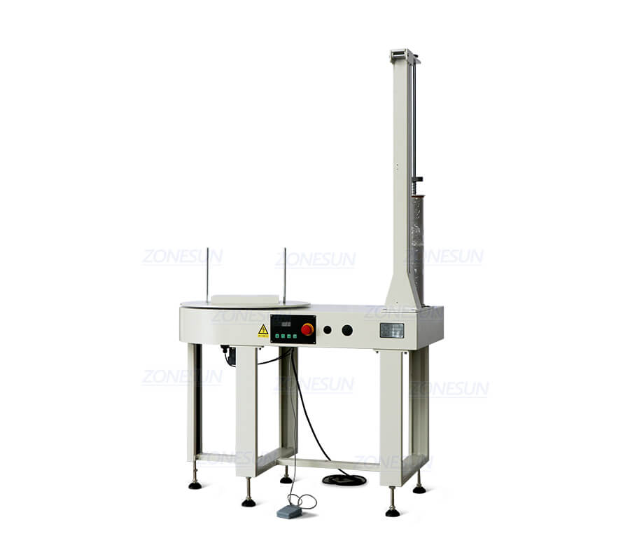 Semi-automatic Pallet Film Wrapping Machine