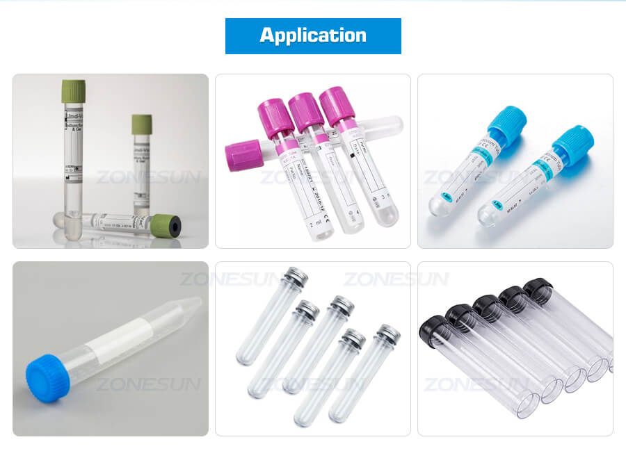 Application of Test Tube Filling Line