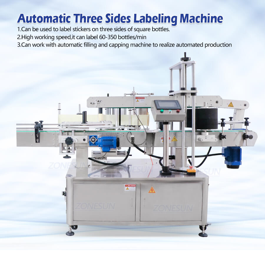 ZS-TB600T Three Sides Labeling Machine