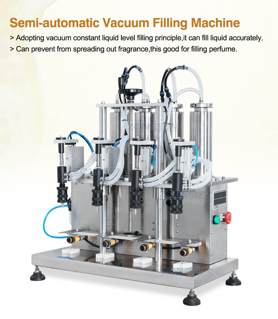 ZS-VTZL500 Vacuum Liquid Filling Machine