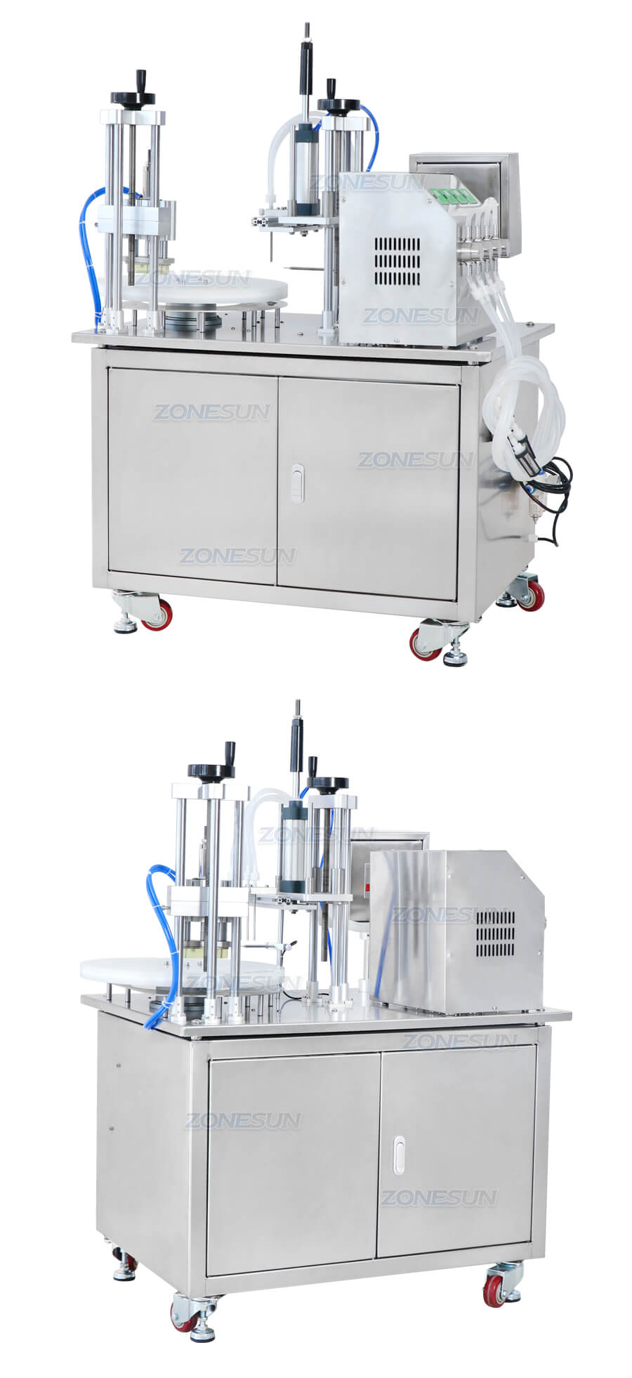 ZS-AFC6 Vertical Monoblock Filling Capping Machine