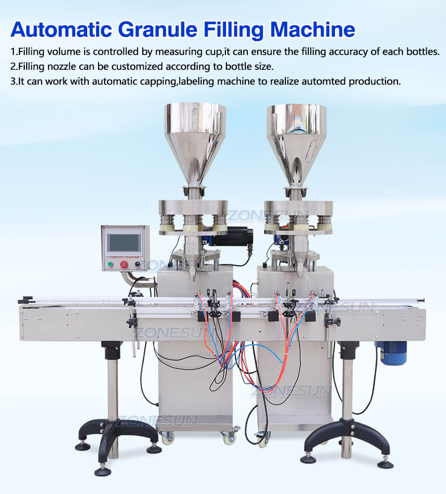 Volumetric Cup Granule Filling Machine