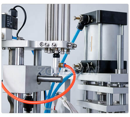 Cylinder powietrzny ZS-FS100 Jogurt Cupe Skacing Maszyna uszczelniająca