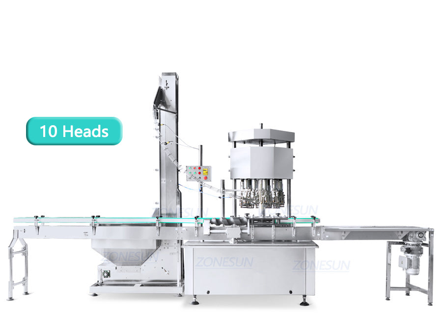 10 Heads Ropp Capping Machine