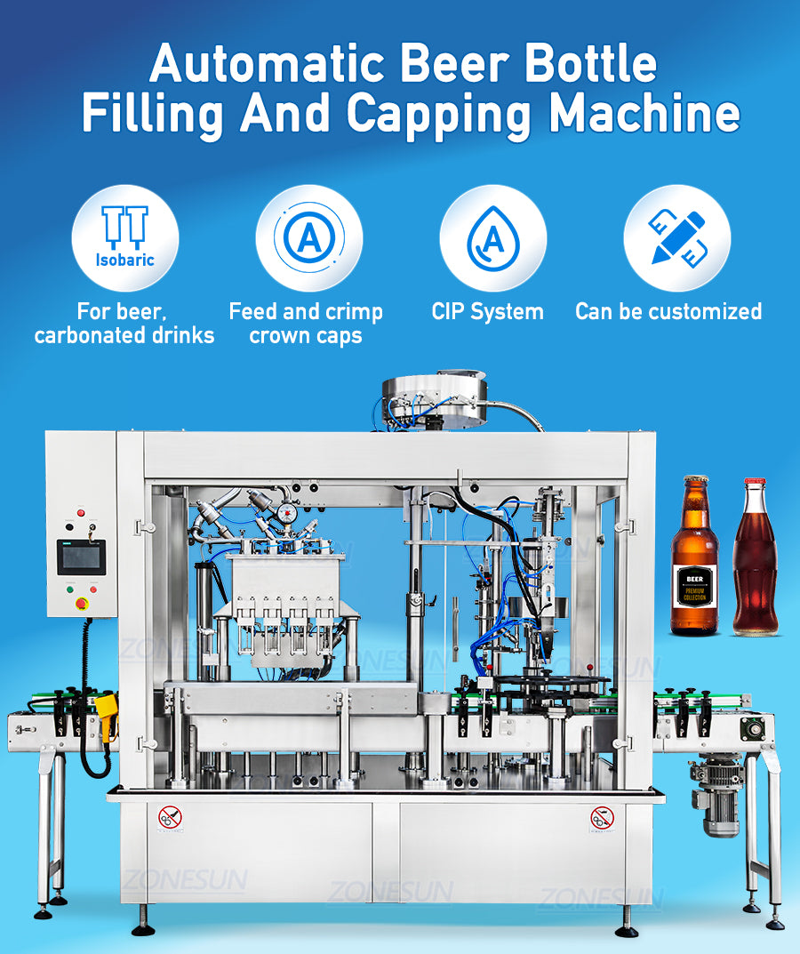 beer filling capping machine