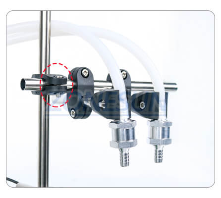 Respion de remplissage de la machine de remplissage à petite échelle ZS-DPYT200