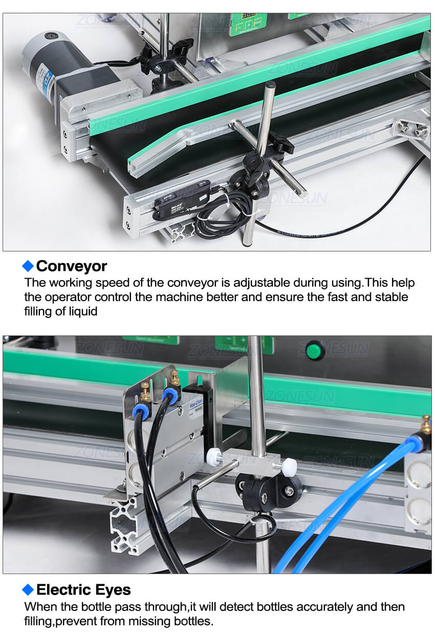 Details of ZS-DTDP4 Automatic Liquid Filling Machine