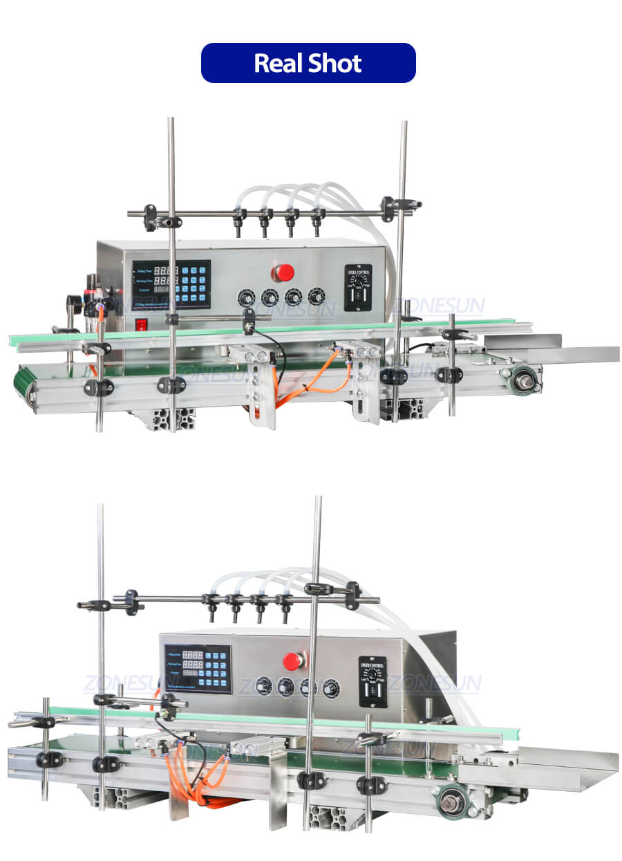 ZS-DTDP5-4 Automatic Liquid Filling Machine