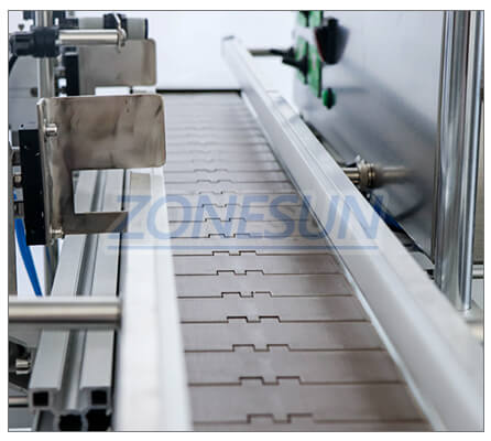 Conveyor Belt of ZS-DTPP4E Liquid Filling Machine