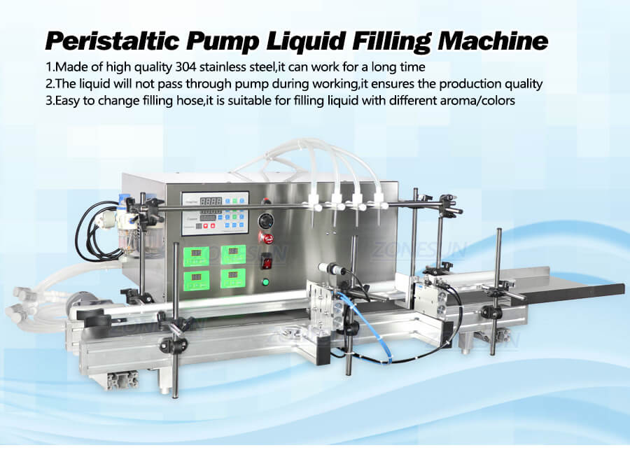 Machine de remplissage liquide ZS-DTPP4F