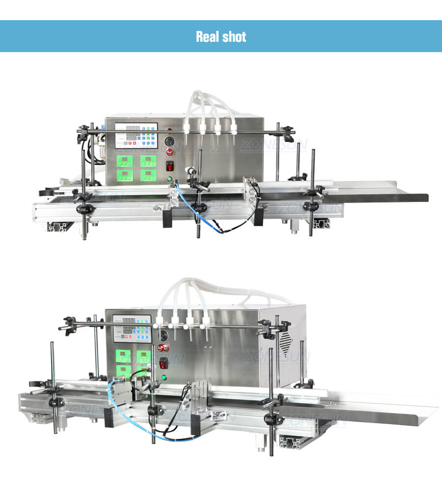 Machine de remplissage liquide ZS-DTPP4F