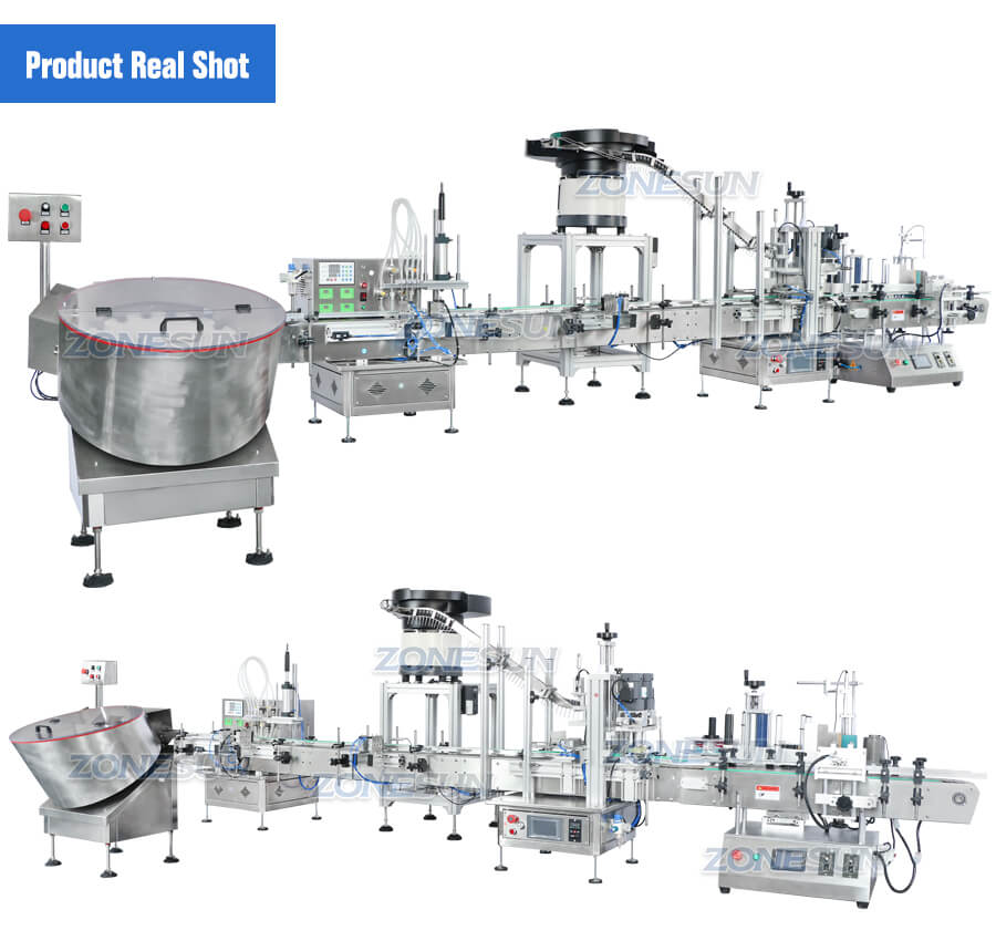 ZS-FAL180D3 Small Bottle Filling Line