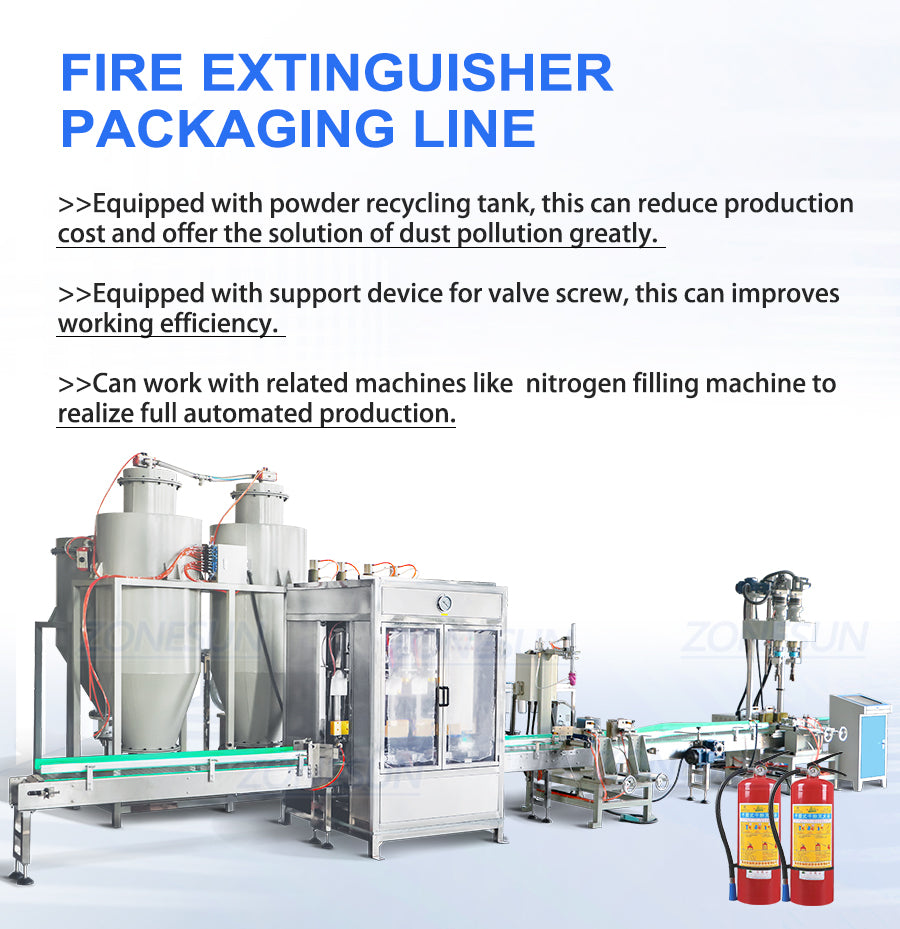 Fire Extinguisher Packaging Line