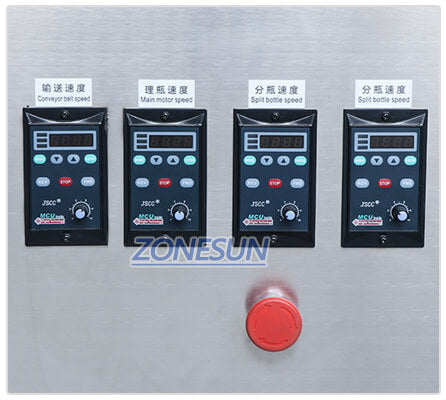 Operation Panel of ZS-LP150 Automatic Turntable Machine