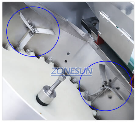 Szczegóły automatycznej maszyny obrotowej ZS-LP150