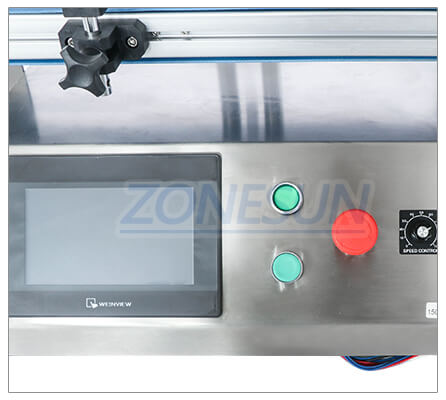 Operation Panel of ZS-TB150P Automatic Flat Surface Labeling Machine