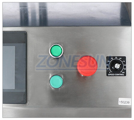 A ZS-TB150P gépi teste automatikus sík felületű címkéző gép