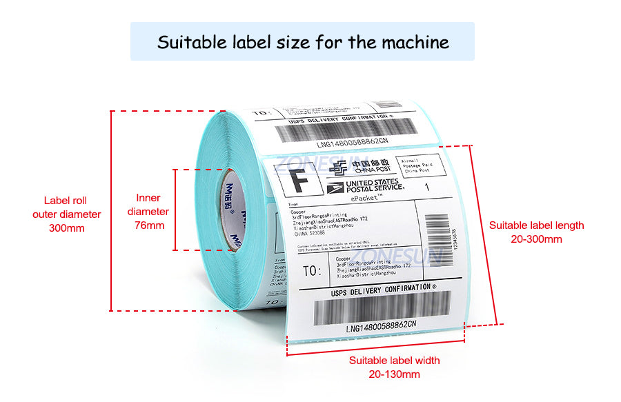 ZONESUN ZS-TB822 Round Bottle Labeling Machine With Date Coder