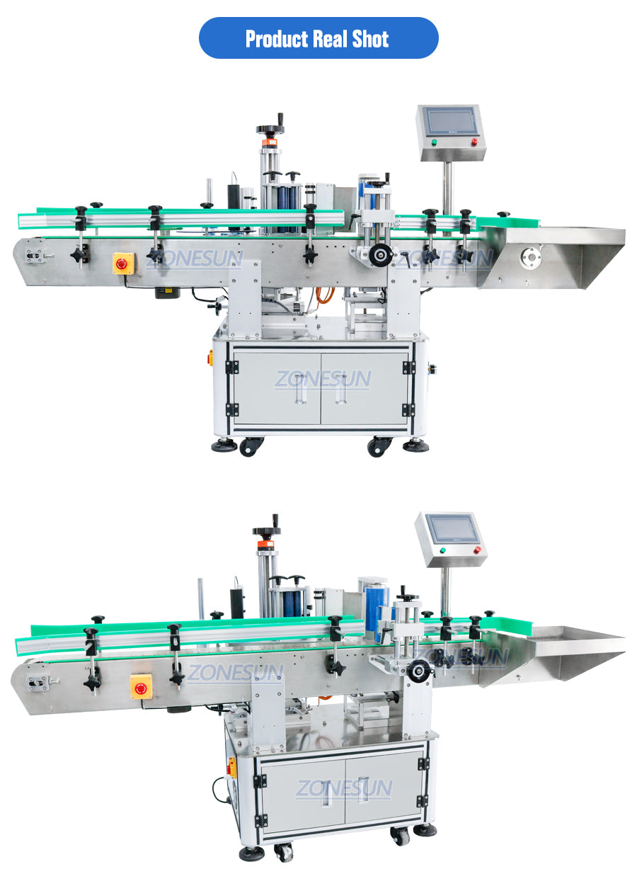 ZONESUN ZS-TB822 Round Bottle Labeling Machine With Date Coder