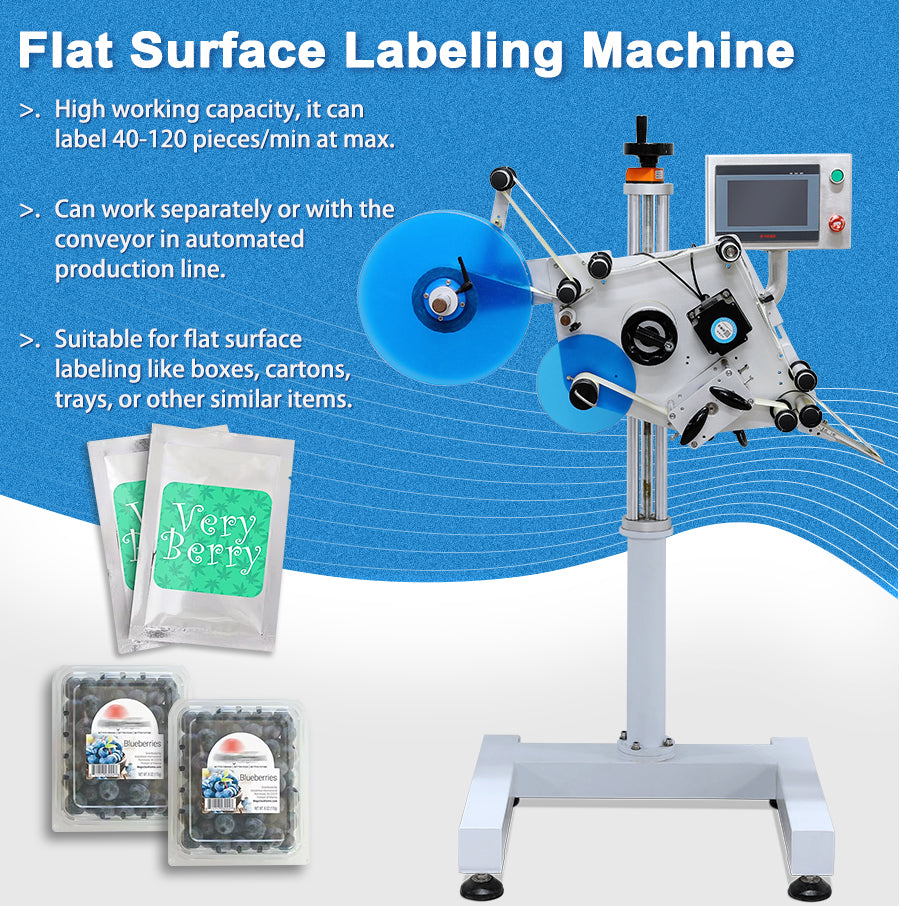 flat labeling head