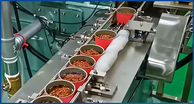 separation conveyor of vacuum sealing machine