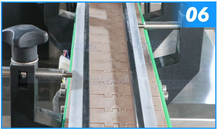 chain conveyor of bottle capping machine