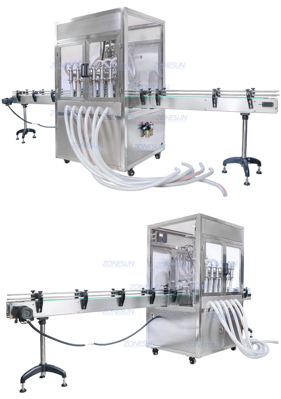 Machine de remplissage liquide automatique ZS-YTDC6