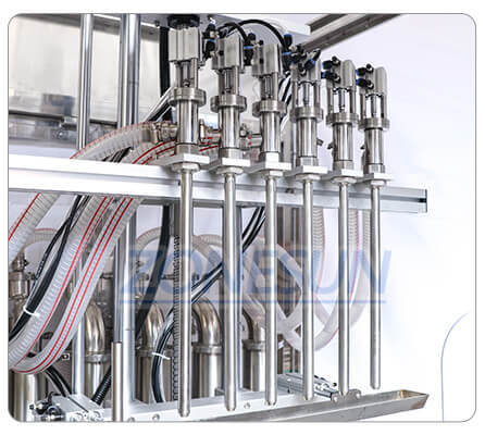 Bico de enchimento da máquina de enchimento líquido automático ZS-YTDC6