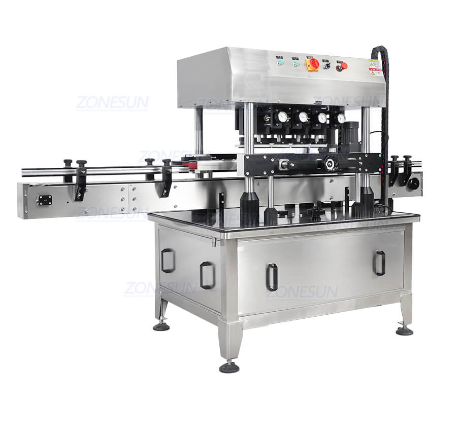 Automatic Inline Bottle Capping Machine