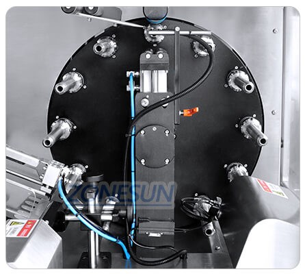 fixing mold of aluminum tube labeling machine